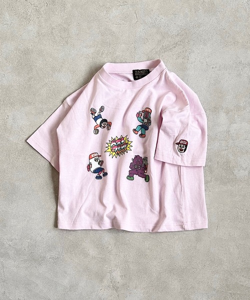 MARKEY'S（マーキーズ）の「【NEGO6/ネゴシックス】別注プリントTシャツ(80～150cm)（Tシャツ/カットソー・キッズ・ピンク/ホワイト/ブラック/ブルー・80/90/100/110/120/130/140/150）」の13枚目の写真