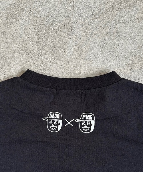 MARKEY'S（マーキーズ）の「【NEGO6/ネゴシックス】別注プリントTシャツ(80～150cm)（Tシャツ/カットソー・キッズ・ピンク/ホワイト/ブラック/ブルー・80/90/100/110/120/130/140/150）」の19枚目の写真