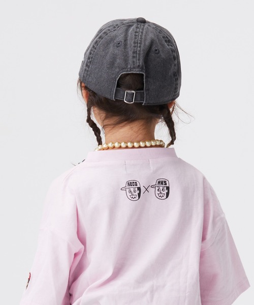 MARKEY'S（マーキーズ）の「【NEGO6/ネゴシックス】別注プリントTシャツ(80～150cm)（Tシャツ/カットソー・キッズ・ピンク/ホワイト/ブラック/ブルー・80/90/100/110/120/130/140/150）」の8枚目の写真