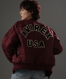 《WOMENS》MA-1 コマーシャル ロゴ/MA-1 COMMERCIAL LOGO