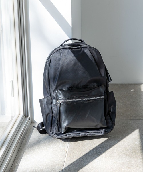 セール】撥水軽量12ポケットリュック/163158（バックパック/リュック