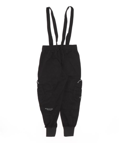 minsobi(ミンソビ)の「サスペンダー付きカーゴジョガーパンツ(カーゴパンツ・メンズ・ブラック・FREE)」の21枚目の写真