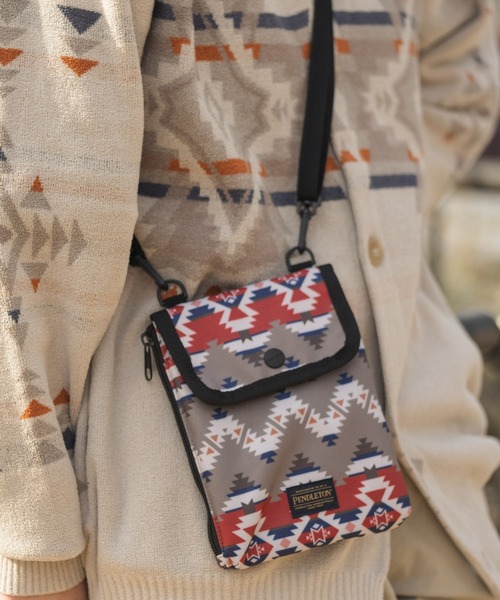 PENDLETON(ペンドルトン)の「【 PENDLETON / ペンドルトン 】 ネックポーチ NECKPOUCH(ショルダーバッグ・レディース・グレー/ブラック/グリーン・FREE)」の21枚目の写真