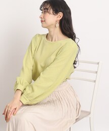 DRESKIP | 袖シボシボドッキングプルオーバー(Tシャツ/カットソー)
