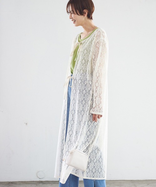 LEPSIM（レプシィム）の「2WAYレースロングワンピース 181174