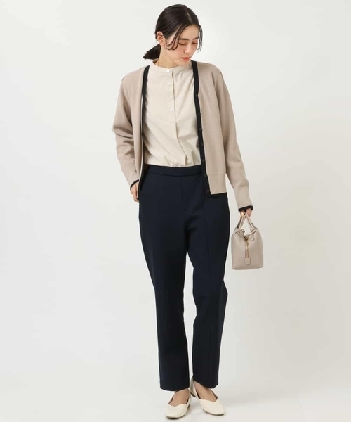 a.v.v（アーヴェヴェ）の「2SET ボリュームスリーブブラウスパンツセット（ワンピース・レディース・ベージュ/ネイビー・38/40/42/36/34）」の17枚目の写真