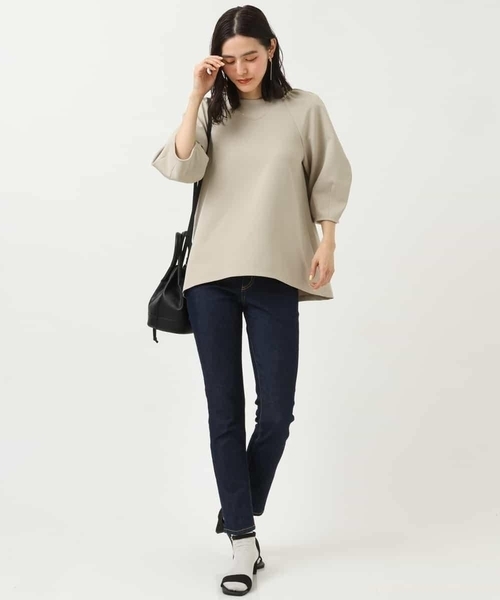 a.v.v（アーヴェヴェ）の「2SET ボリュームスリーブブラウスパンツセット（ワンピース・レディース・ベージュ/ネイビー・38/40/42/36/34）」の19枚目の写真