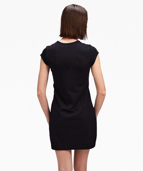 Calvin Klein（カルバン・クライン）の「アーカイブボディコンシャスTシャツワンピース（ワンピース・レディース・ブラック/ブルー系その他・M/S/XS）」の5枚目の写真