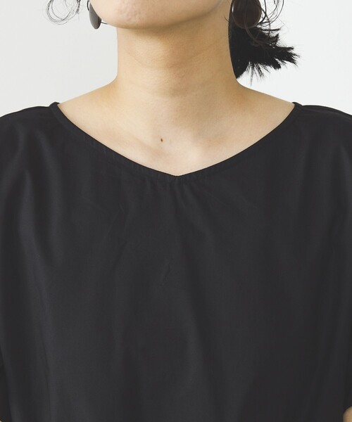 BEAMS HEART（ビームスハート）の「ギャザースリーブ ブラウス（シャツ/ブラウス・レディース・ブラック/オリーブ/オフホワイト/ベージュ・FREE）」の17枚目の写真