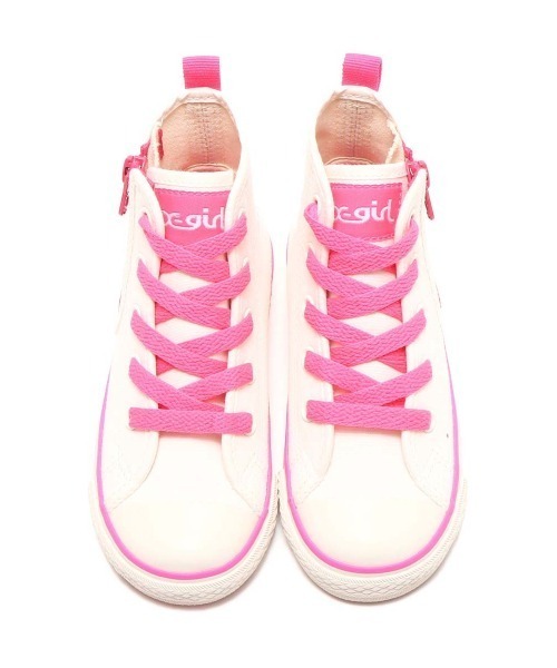 X-girl(エックスガール)の「CONVERSE CHILD ALL STAR N X-girl Z HI / コンバース チャイルド オールスター N X-girl Z HI(スニーカー・キッズ・ホワイト・16.0cm/17.0cm/18.0cm/19.0cm)」の5枚目の写真