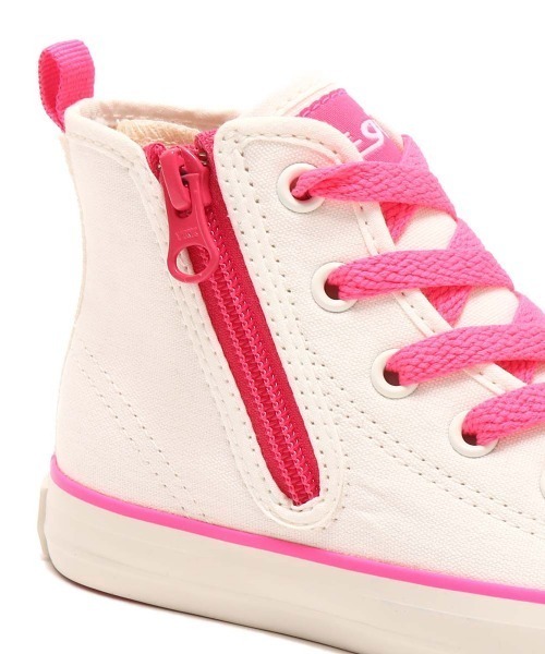 X-girl(エックスガール)の「CONVERSE CHILD ALL STAR N X-girl Z HI / コンバース チャイルド オールスター N X-girl Z HI(スニーカー・キッズ・ホワイト・16.0cm/17.0cm/18.0cm/19.0cm)」の9枚目の写真