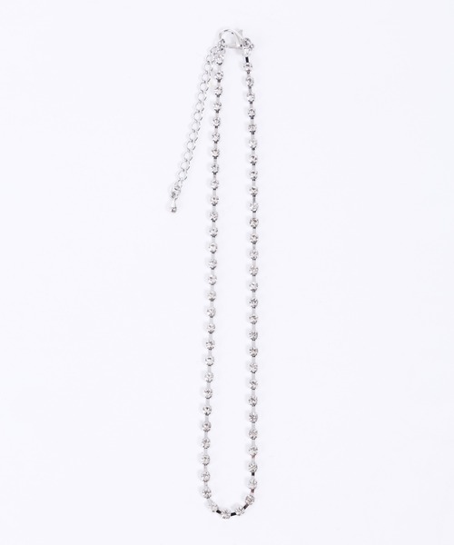 WC（ダブル シー）の「シンプルビジューネックレス（ネックレス・レディース・シルバー/ゴールド・FREE）」の7枚目の写真