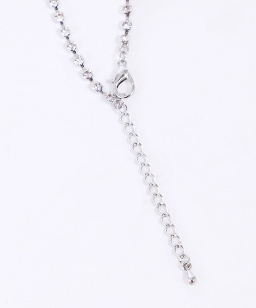 WC（ダブル シー）の「シンプルビジューネックレス（ネックレス・レディース・シルバー/ゴールド・FREE）」の10枚目の写真