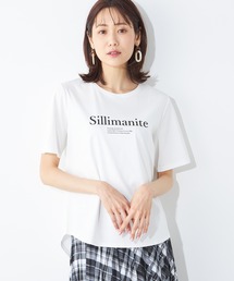 A/C DESIGN BY ALPHA CUBIC（エーシーデザインバイアルファキュービック）の「【接触冷感・ウォッシャブル】ロゴTシャツ（Tシャツ/カットソー）」