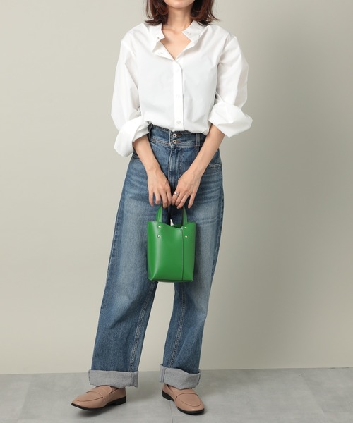 T・S・L（ティーエスエル）の「【T・S・L】2WAYミニショルダートートバッグ 1231-508-1（ショルダーバッグ・レディース・グリーン/ライトグレー/パープル/ブラック・FREE）」の15枚目の写真