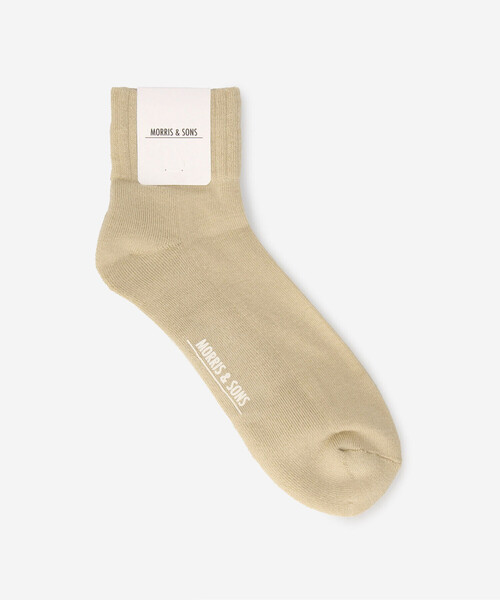 Morris & Sons（モリスアンドサンズ）の「MORRIS & SONS | ショートソックス MEN（ソックス/靴下・メンズ・ベージュ/イエロー/ブラック/パープル/ホワイト/グリーン/グレー/ベージュ系その他/ブラウン系その他・MENS）」の6枚目の写真