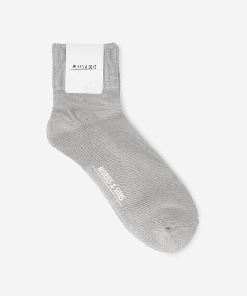 Morris & Sons（モリスアンドサンズ）の「MORRIS & SONS | ショートソックス MEN（ソックス/靴下・メンズ・ベージュ/イエロー/ブラック/パープル/ホワイト/グリーン/グレー/ベージュ系その他/ブラウン系その他・MENS）」の4枚目の写真