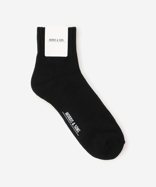 Morris & Sons（モリスアンドサンズ）の「MORRIS & SONS | ショートソックス MEN（ソックス/靴下・メンズ・ベージュ/イエロー/ブラック/パープル/ホワイト/グリーン/グレー/ベージュ系その他/ブラウン系その他・MENS）」の3枚目の写真