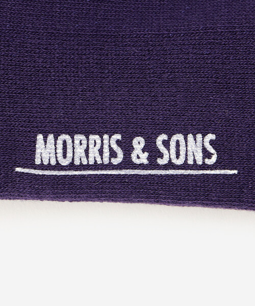 Morris & Sons（モリスアンドサンズ）の「MORRIS & SONS | ショートソックス MEN（ソックス/靴下・メンズ・ベージュ/イエロー/ブラック/パープル/ホワイト/グリーン/グレー/ベージュ系その他/ブラウン系その他・MENS）」の11枚目の写真
