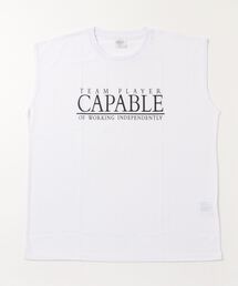 ワイドノースリーブTシャツ