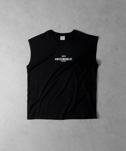 FUNALIVE（ファンアライブ）の「ワイドノースリーブTシャツ（タンクトップ・メンズ・ブルー系その他2/グリーン系3/ブラック系3/ブラック系その他3/グリーン系2/ホワイト/ライトブラック/ホワイト系2/ブルー系2/ブラック系4/ブラック/ブラック系その他2/ブラック系5/インディゴブルー/パープル/ホワイト系3/ブラック系2/ブラック系6/ピンク/イエロー/ターコイズブルー/レッド/グリーン/ブルー系その他/ネイビー系1/ブラック系7/ブラック系8/ホワイト系5/ホワイト系4/ブラック系その他5/ブラック系その他4/ネイビー/ブルー系3/グリーン系4/ネイビー系/ブラック系9/ホワイト系7/ホワイト系8/ホワイト系6/ブラック系その他7/ブラック系その他6/チャコール/スミクロ/ダークグレー/チャコールグレー・M/L/LL）」の22枚目の写真