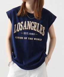 ワイドノースリーブTシャツ