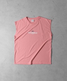 Katie♡リブ編みピンクタンクトップ ピンク タンクトップ レディース トップス 透けない ノースリーブ 薄手