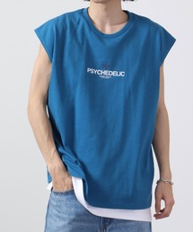 ワイドノースリーブTシャツ