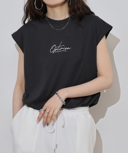 FUNALIVE(ファンアライブ)のワイドノースリーブTシャツ(タンクトップ)