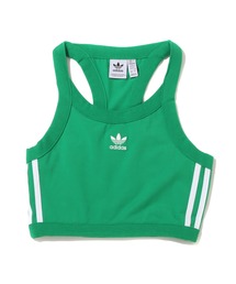 adidas タンクトップ　グリーン adidas - 70s 80s adidas ビッグプリント タンクトップ 古着