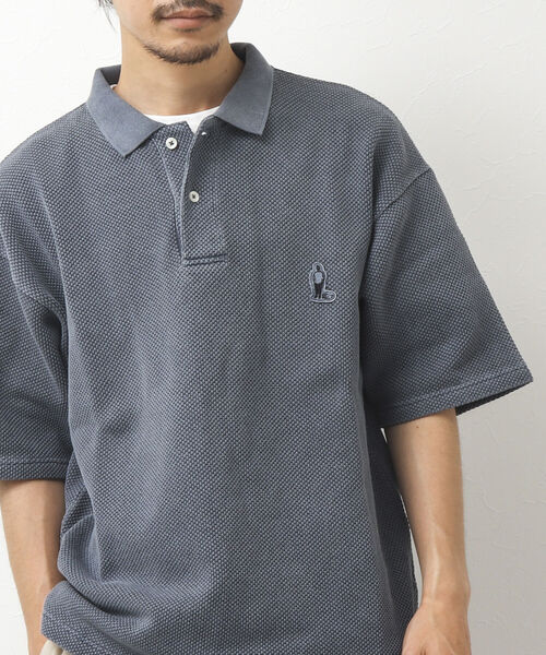 BARNS OUTFITTERS(バーンズアウトフィッターズ)の「【BARNS OUTFITTERS/バーンズアウトフィッターズ】別注カノコポロシャツ PARTNER(ポロシャツ・メンズ・グリーン/ライトグレー/ネイビー・M/L/XL)」の1枚目の写真