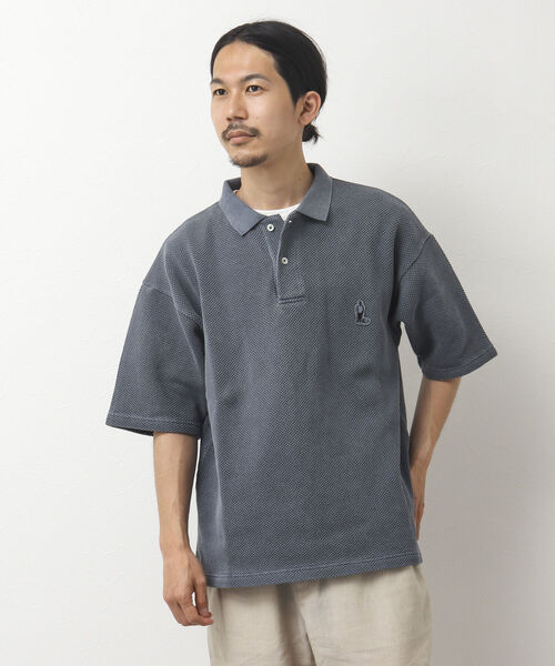 BARNS OUTFITTERS(バーンズアウトフィッターズ)の「【BARNS OUTFITTERS/バーンズアウトフィッターズ】別注カノコポロシャツ PARTNER(ポロシャツ・メンズ・グリーン/ライトグレー/ネイビー・M/L/XL)」の16枚目の写真