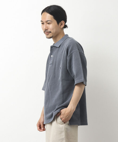 BARNS OUTFITTERS(バーンズアウトフィッターズ)の「【BARNS OUTFITTERS/バーンズアウトフィッターズ】別注カノコポロシャツ PARTNER(ポロシャツ・メンズ・グリーン/ライトグレー/ネイビー・M/L/XL)」の20枚目の写真