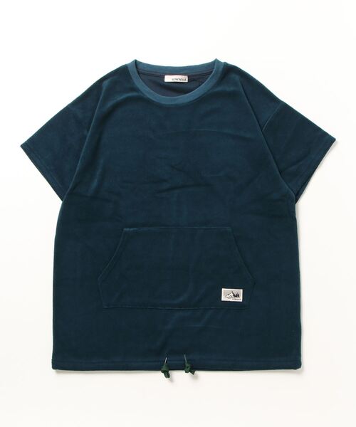 MASSIVE STORE(マッシブストア)の「【sownoas/サウノアーズ】パイルTSH(Tシャツ/カットソー・レディース・カーキ/ネイビー/ベージュ/キャメル/グレー・M/L)」の18枚目の写真
