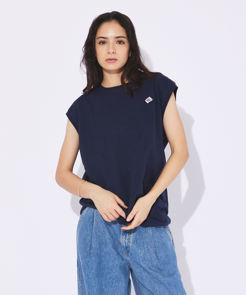 JEMORGAN(ジェーイーモーガン)の「【JEMORGAN/ジェーイーモーガン】ワッペン付きビックサイズノースリーブ(Tシャツ/カットソー・メンズ・ブラック/ホワイト/ライトグレー/ピンク/ネイビー/ベージュ/グリーン・LL/M/L)」の6枚目の写真