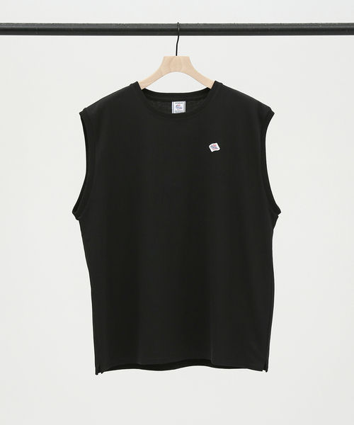 JEMORGAN(ジェーイーモーガン)の「【JEMORGAN/ジェーイーモーガン】ワッペン付きビックサイズノースリーブ(Tシャツ/カットソー・メンズ・ブラック/ホワイト/ライトグレー/ピンク/ネイビー/ベージュ/グリーン・LL/M/L)」の2枚目の写真