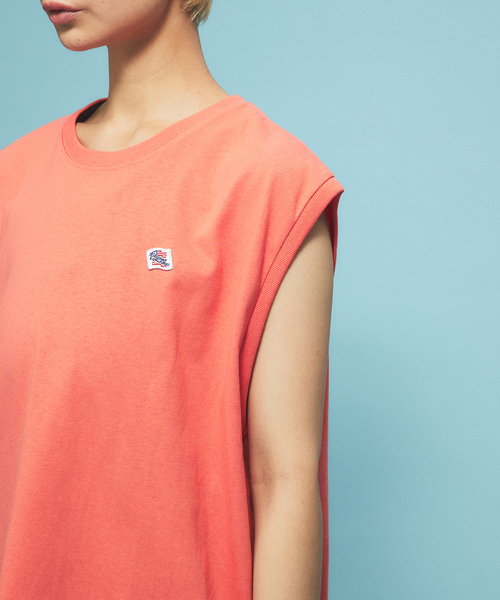 JEMORGAN(ジェーイーモーガン)の「【JEMORGAN/ジェーイーモーガン】ワッペン付きビックサイズノースリーブ(Tシャツ/カットソー・メンズ・ブラック/ホワイト/ライトグレー/ピンク/ネイビー/ベージュ/グリーン・LL/M/L)」の12枚目の写真