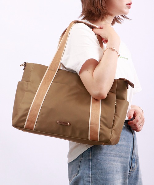 ROOTOTE(ルートート)の「ROOTOTE 7ポケット2WAYナイロントートバッグ(トートバッグ・メンズ・レッド/ベージュ/ネイビー/グレー/ブラック・FREE)」の22枚目の写真