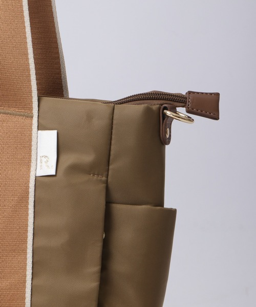 ROOTOTE(ルートート)の「ROOTOTE 7ポケット2WAYナイロントートバッグ(トートバッグ・メンズ・レッド/ベージュ/ネイビー/グレー/ブラック・FREE)」の15枚目の写真