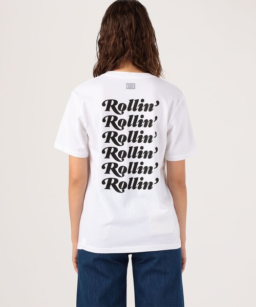 TANGTANG(タンタン)の「TANGTANG ROLLIN' Tシャツ(Tシャツ/カットソー・レディース・ホワイト系その他・M/S)」の4枚目の写真