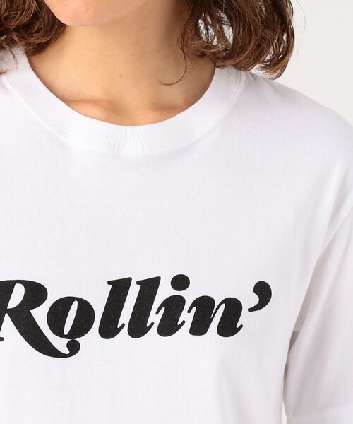 TANGTANG(タンタン)の「TANGTANG ROLLIN' Tシャツ(Tシャツ/カットソー・レディース・ホワイト系その他・M/S)」の5枚目の写真