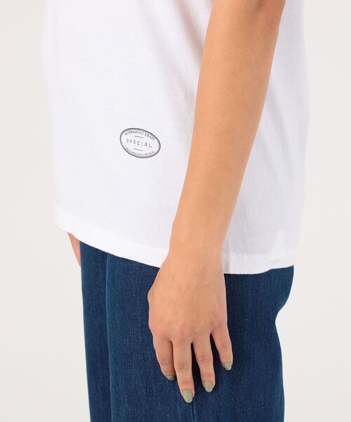 TANGTANG(タンタン)の「TANGTANG ROLLIN' Tシャツ(Tシャツ/カットソー・レディース・ホワイト系その他・M/S)」の8枚目の写真