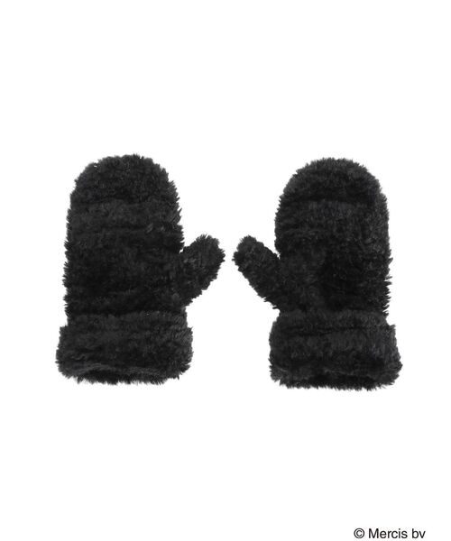 merry jenny（メリージェニー）の「mocomoco miffy miton（手袋・レディース・アイボリー/ブラック・FREE）」の16枚目の写真