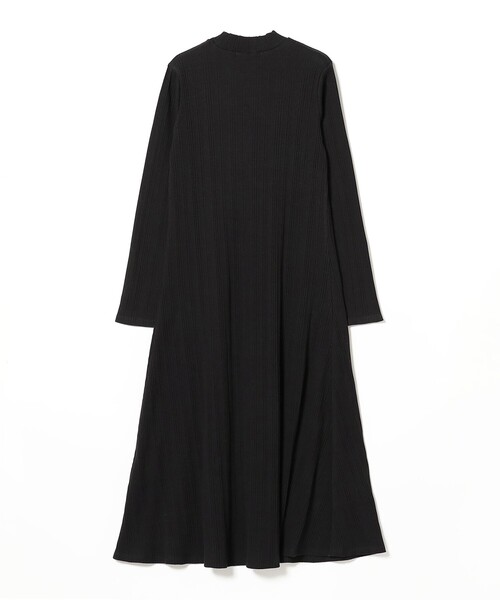 B:MING by BEAMS（ビーミングバイビームス）の「B:MING by BEAMS / リブ モックネック ワンピース（ワンピース・レディース・ブラック/ライトベージュ・FREE）」の11枚目の写真
