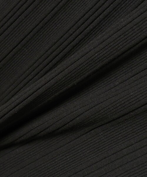 B:MING by BEAMS（ビーミングバイビームス）の「B:MING by BEAMS / リブ モックネック ワンピース（ワンピース・レディース・ブラック/ライトベージュ・FREE）」の10枚目の写真