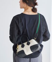le.coeur blanc | ラインテープショルダー付ボストンBag(ボストンバッグ)