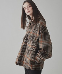 LUCY | LUCY/【23年秋冬新作】ニットメルトン ZIPブルゾン(ブルゾン)