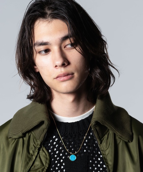 glamb（グラム）の「Coin Stone Necklace / コインストーンネックレス（ネックレス・メンズ・ゴールド系その他/ゴールド系その他3/ゴールド系その他2/シルバー系その他2/シルバー系その他/シルバー系その他3・FREE）」の12枚目の写真