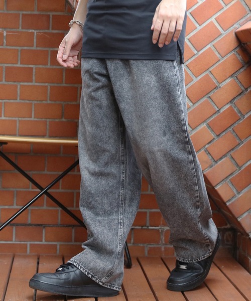 8(eight)(エイト)の「ワイドデニム(デニムパンツ・メンズ・ブラック系その他/ブルー系その他/ブラック系その他2/ブルー系その他2/ブラック系その他3・LARGE/X-LARGE/SMALL/MEDIUM)」の3枚目の写真