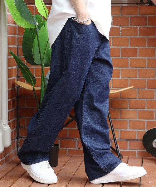 8(eight)(エイト)の「ワイドデニム(デニムパンツ・メンズ・ブラック系その他/ブルー系その他/ブラック系その他2/ブルー系その他2/ブラック系その他3・LARGE/X-LARGE/SMALL/MEDIUM)」の5枚目の写真